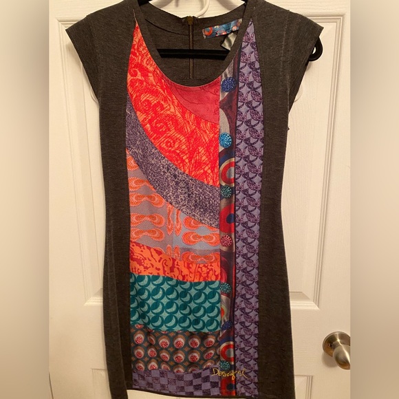 Colorful Patterned Dress - Picture 1 of 3